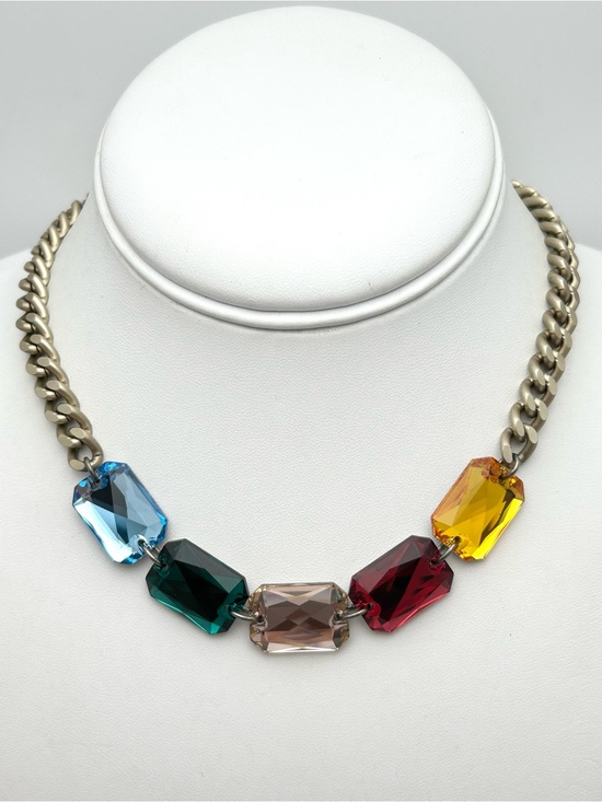 Sabika Jewelry - Sabika Applause Multi-Color Crystal Necklace 2019